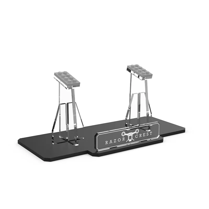 

Acrylic Display Stand for Star Space Series Moc 75292 Razor model,DIY Decoration For Children's Toy,Kids Gifts (no model)