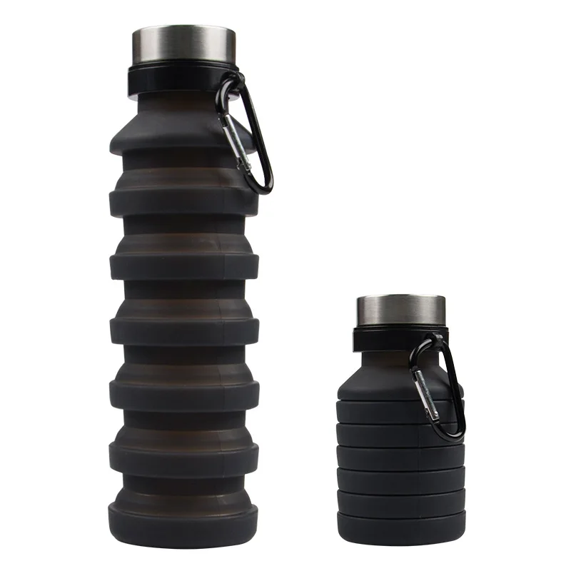 

1PCS Creative Sports Water Bottle Foldable Outdoor Water Bottle BPA Free Water Bottle Cute Bottle CE / EU FDA Outdoor