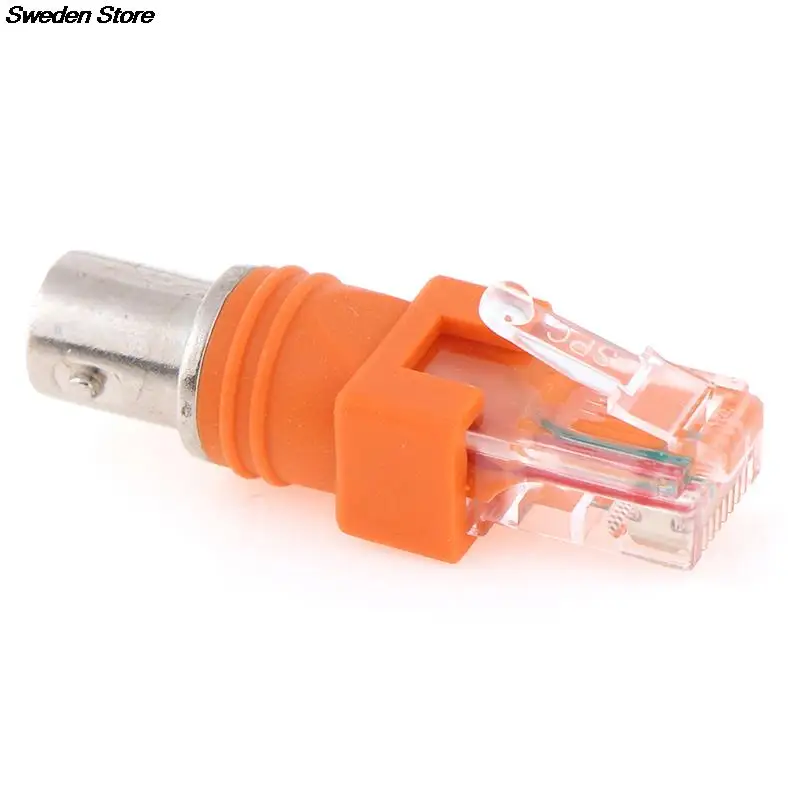 1pc BNC Female To RJ45 Male Coaxial Coax Barrel Coupler Adapter RF Connector | Обустройство дома