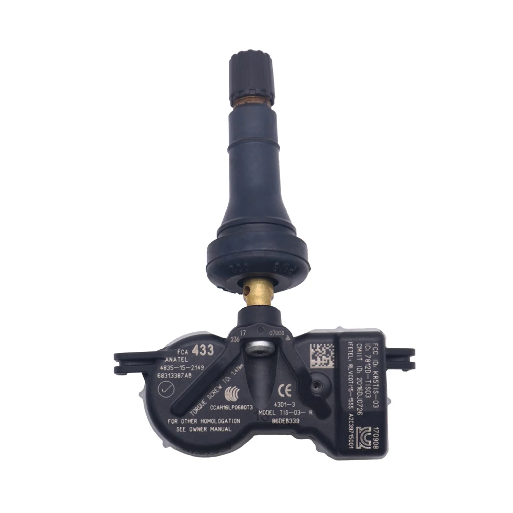 Для 2018-2022 Jeep Compass 433 МГц TPMS датчик давления в шинах 68313387AB | Автомобили и мотоциклы