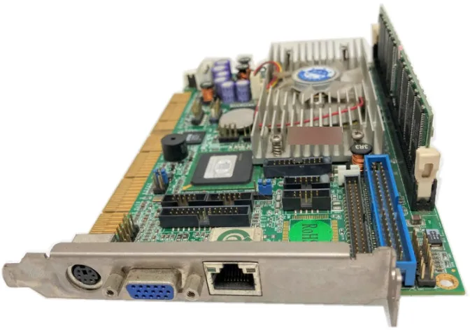 Оригинальная Промышленная материнская плата со слотом PCISA полуразмерная Плата