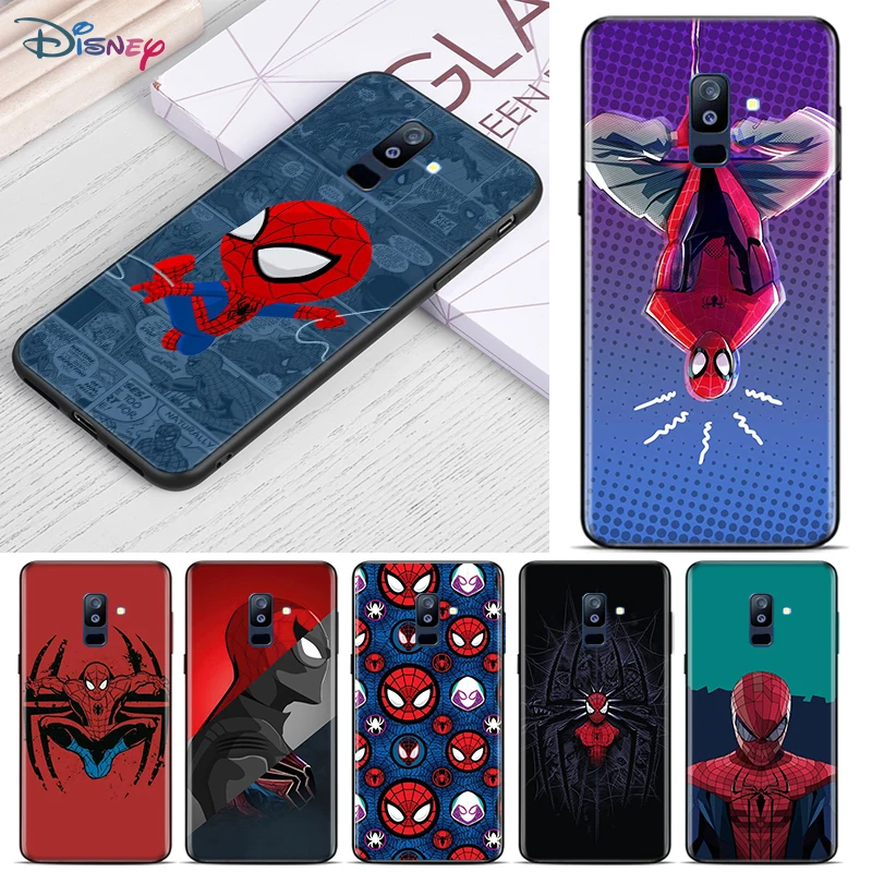 

Super Hero Avengers Spider-Man For Samsung Galaxy A9 A8 A7 A6 A5 A3 Star Plus M31S M60S M40 M30 M21 M20 M10 M10S Phone Case