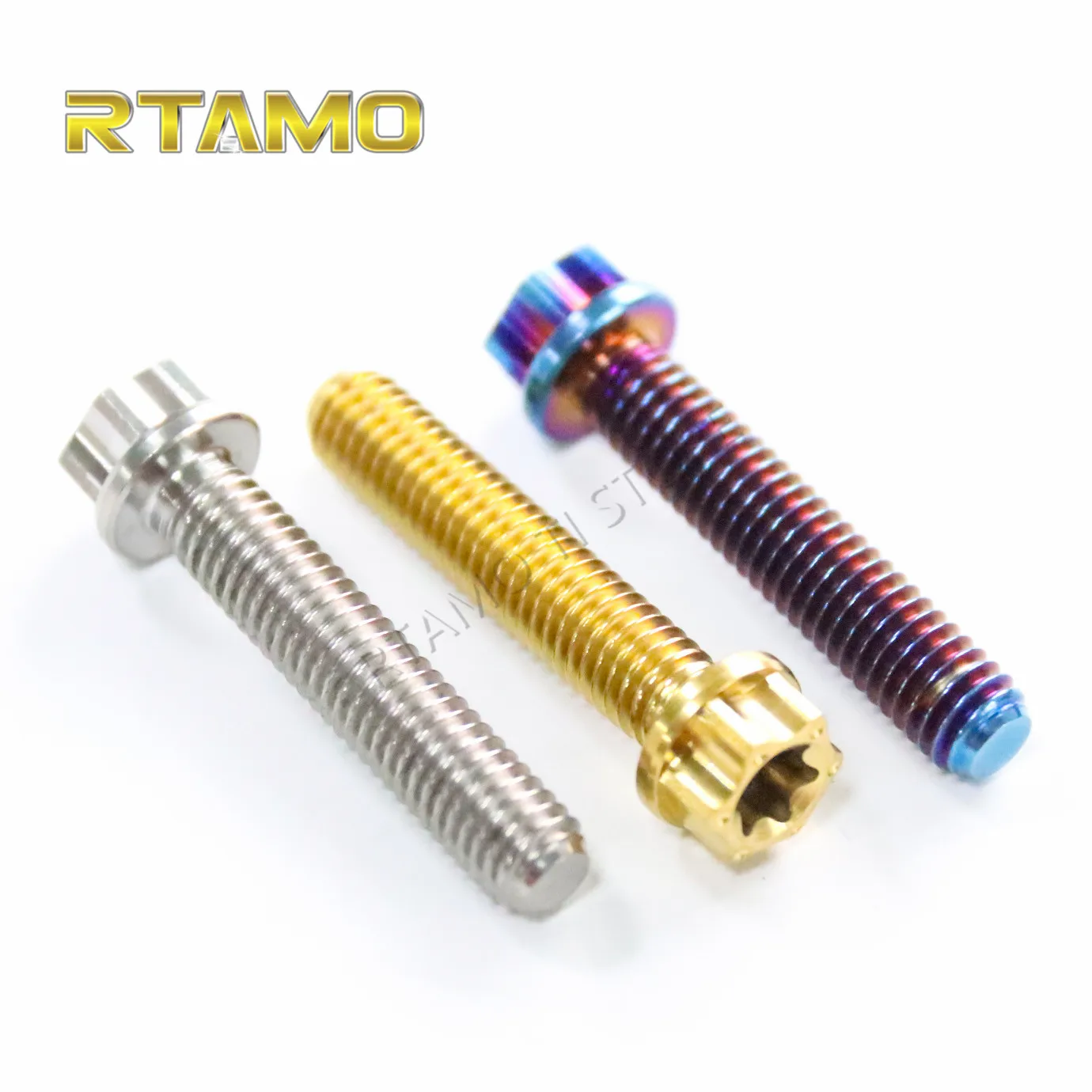 Титановые болты Torx фланцевая головка Race Spec M6x15/20/25/30/35/40/50/60/70/80/90 запасные для
