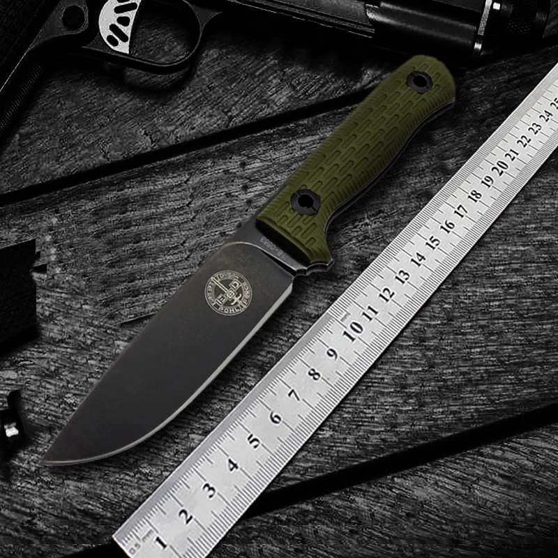 Охотничий нож для самообороны военный клинок Niolox blade G10 с фиксированным клинком