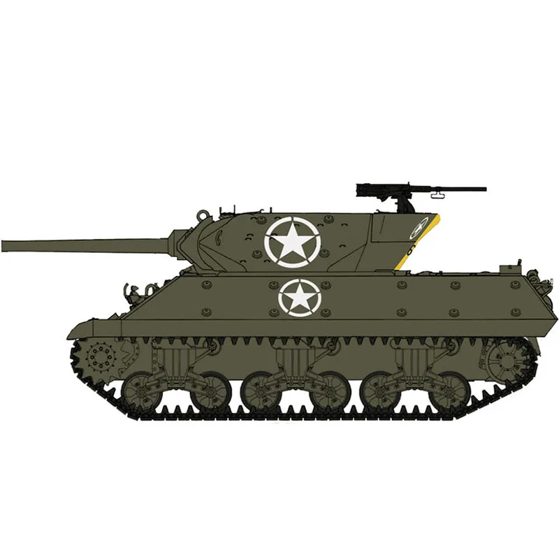 

September HG3424 1/72 Wolverine M10 Destroyer 601st Anti-tank Destroyer Battlefield in Italy