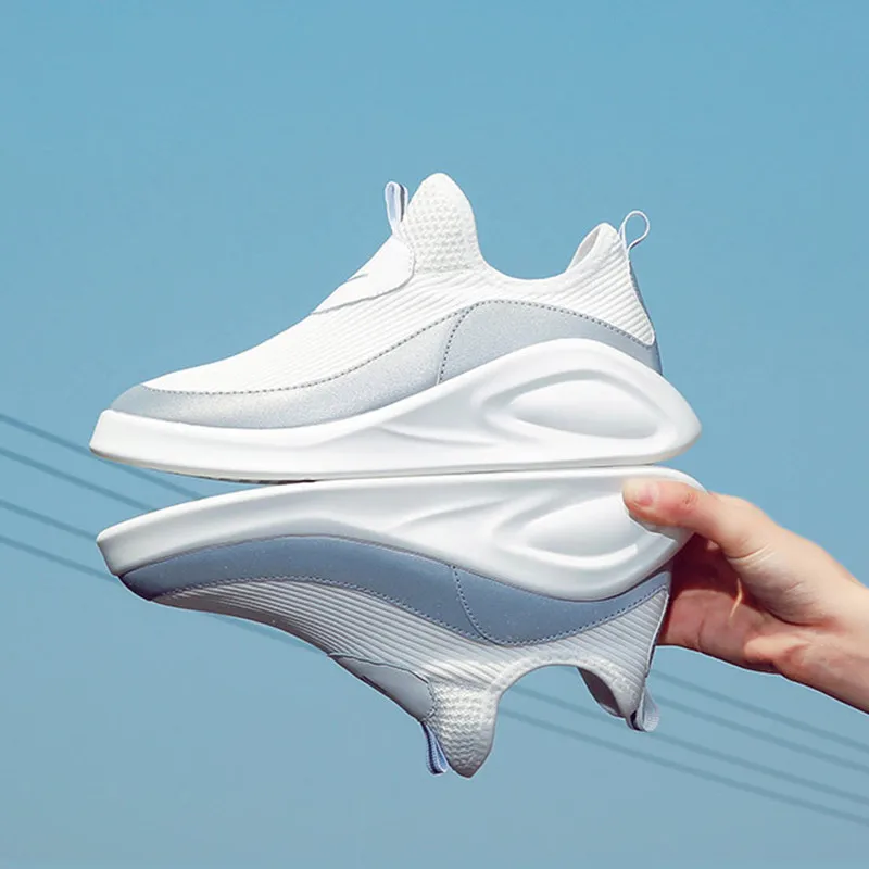 Женские кроссовки с вулканизированной подошвой из сетчатого материала|Женские и