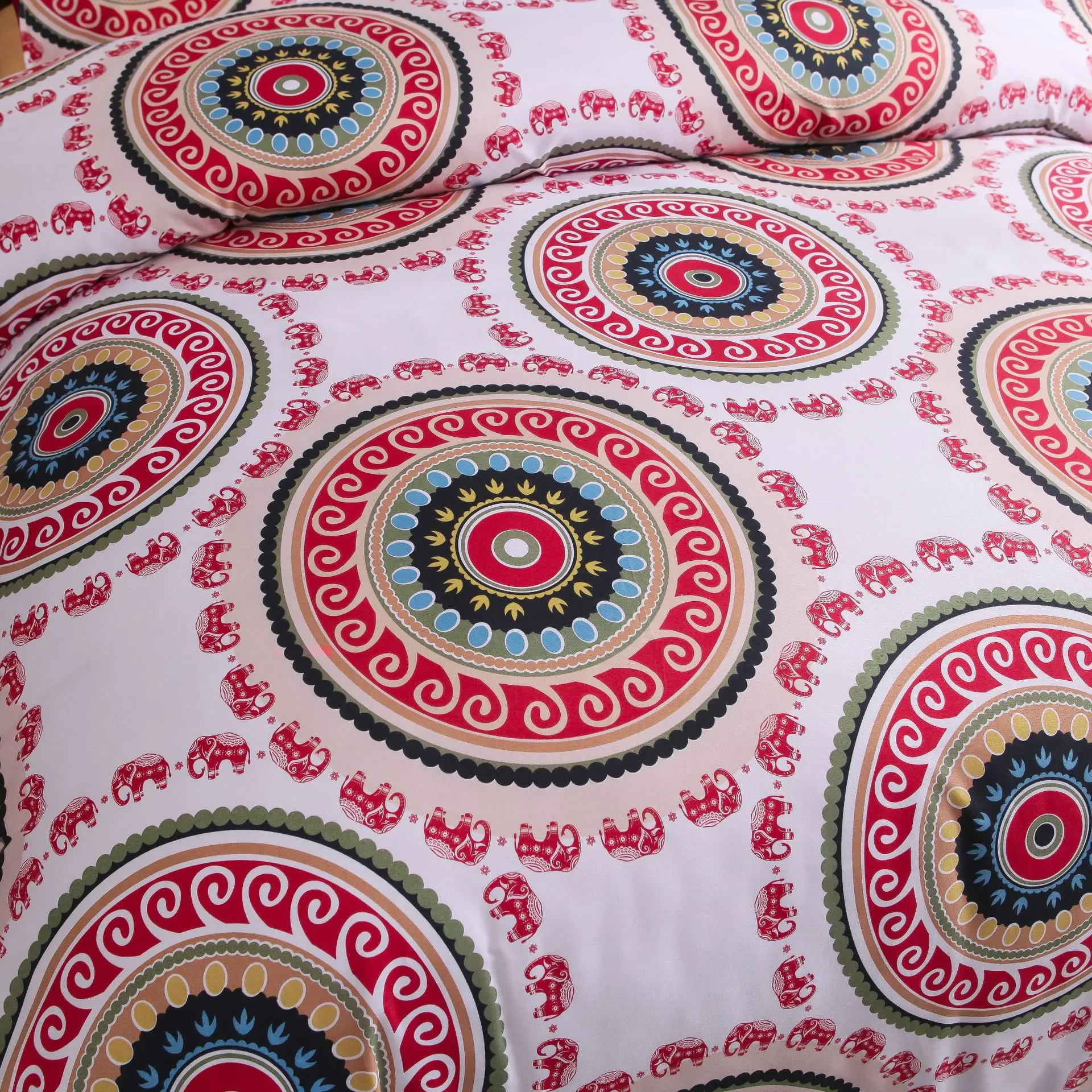 

Bohemian Bedding Sets Fashion Duvet Cover Set Pillowcase Single Queen King Size Home Textile Bed Set 2-3pcs