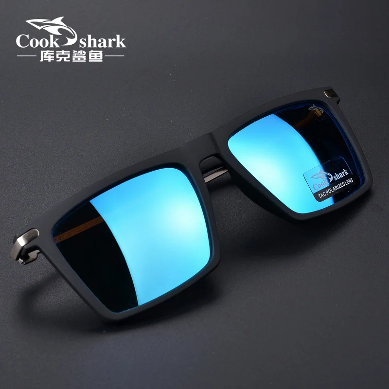 Солнцезащитные очки Cookshark для мужчин и женщин поляризационные в сеточку красного