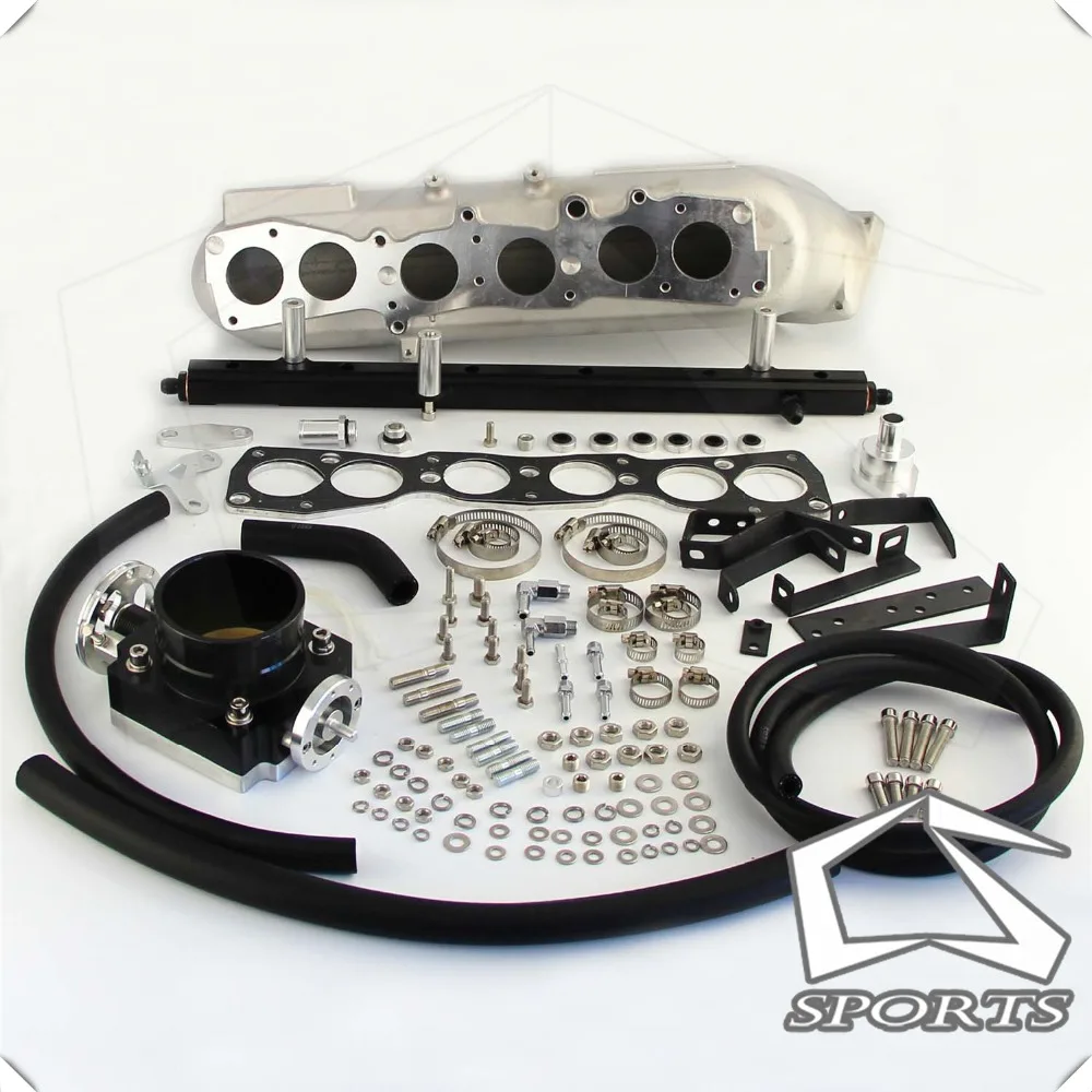 Впускной коллектор + Корпус дроссельной заслонки VQ35 топливная направляющая для T