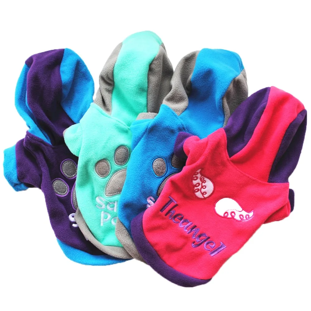 

Пальто с капюшоном для собак, зимняя повседневная одежда для домашних животных с вышивкой, теплое пальто, куртка, одежда для фотографий, чих...