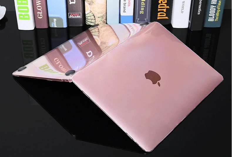 Кристальный чехол для Macbook Air 13 A1466 A1369 Touch ID A1932 bar pro retina 11 12 3 15 4 дюймов A1706 1708 A1989