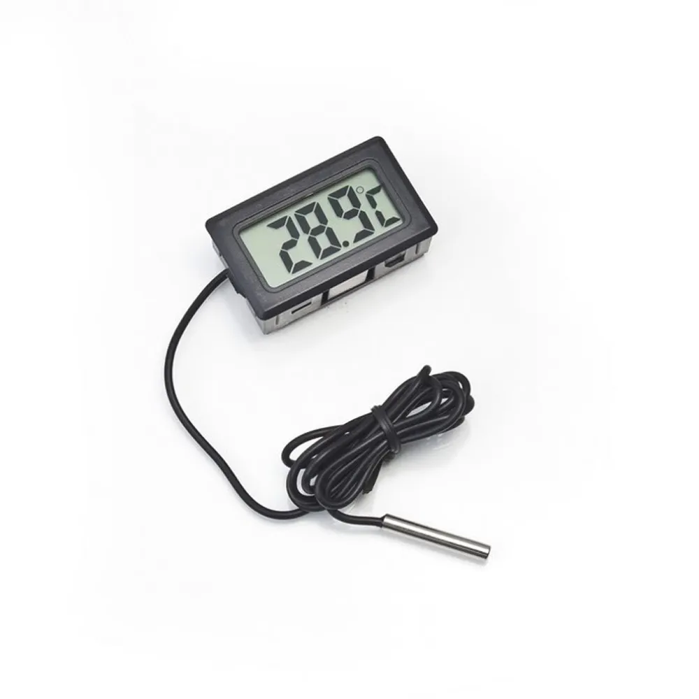 Цифровой термометр TL8009 lcd для морозильной камеры температура-50~ 110 градусов датчик для холодильника термометр 1 м длина линии с розничной коробкой
