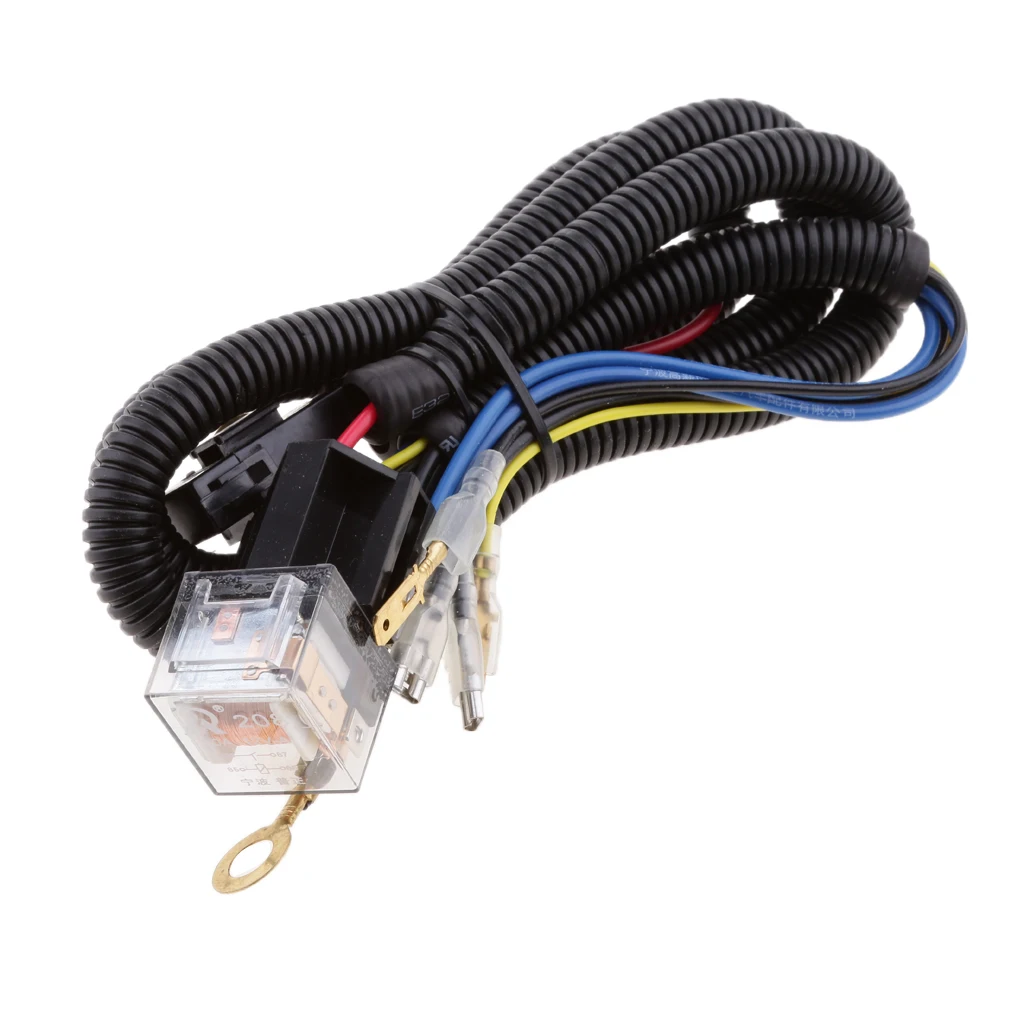 

Auto Hood Grille Super Loud Compact Horn Speaker Harness Relay Kit 12V