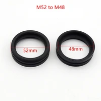 m52 to m48 m48 to m48 m48 to m42 x 0 75 thread metal objective adapter ring for szm and sz zoom stereo zoom microscope