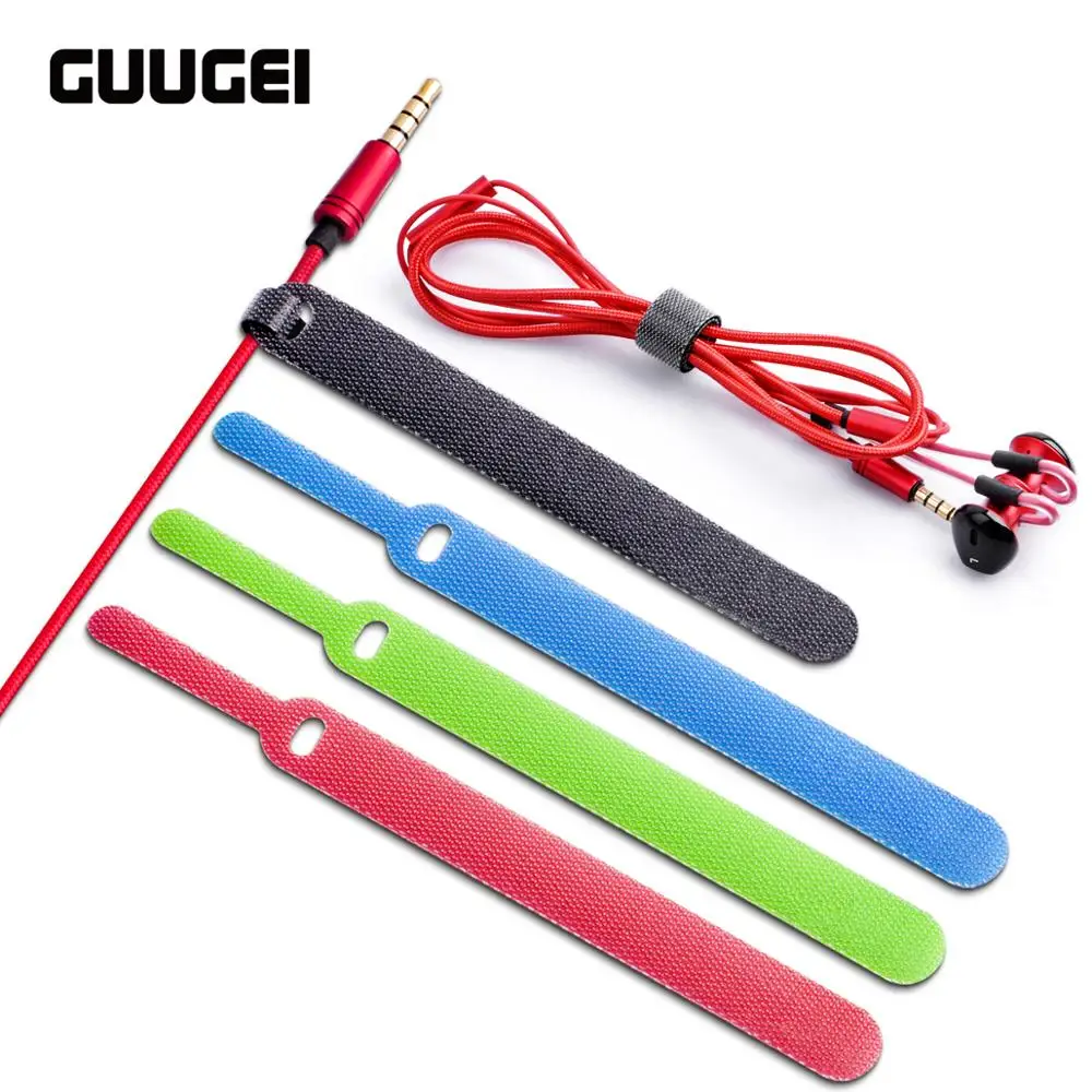 GUUGEI, 20 шт., USB кабель, органайзер для кабеля для мыши, шнур для наушников, зажим для шнура, HDMI, Aux, держатель кабеля, защита