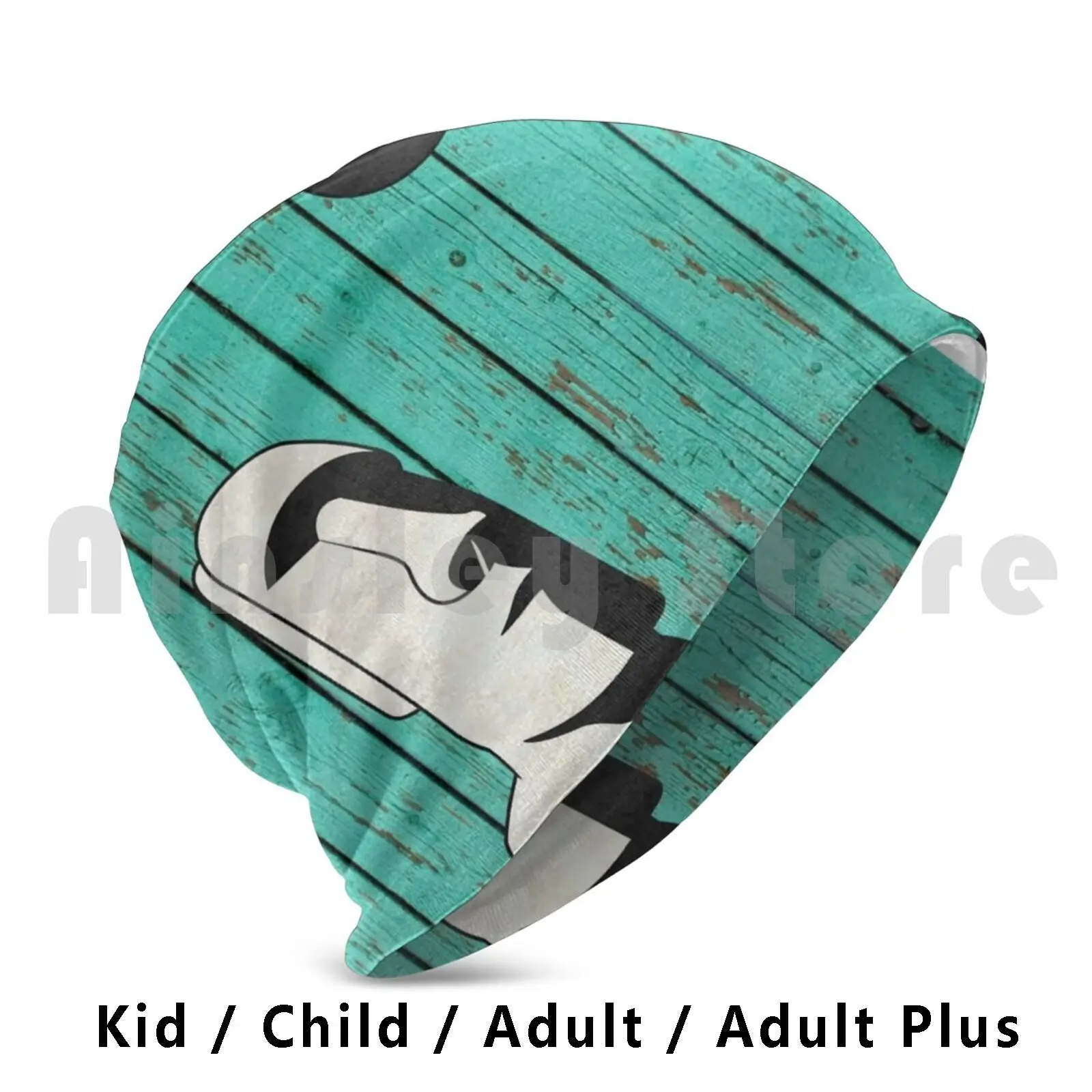 

Шапка-бини простое идол, пуловер, шапка, удобная деревянная Пасхальная остров, статуя, морская луна, луна, агро