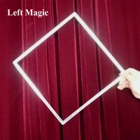 circle to square stainless steel stage magic tricks close up magic props comedy street mentalism magia toys gadget claassic