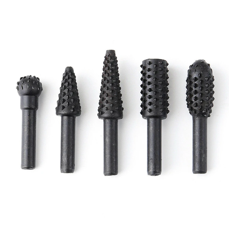 

5pcs 1/4'' Drill Bit Set Cutting Tools For Woodworking Knife Wood Carving Tool Wood Work Wood Cutter Drill Bit Set Cutting Tools