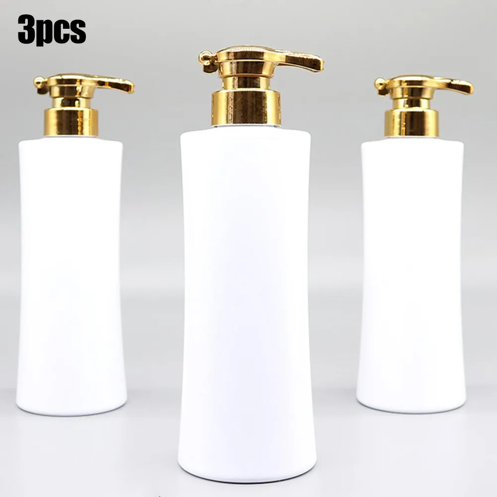 

3pcs Home Shampoo Storage Bottle 500ml Spray Bottles Bathroom Shower Gel Holder Box Foaming Bottle Liquid Pump Bottles Organizer