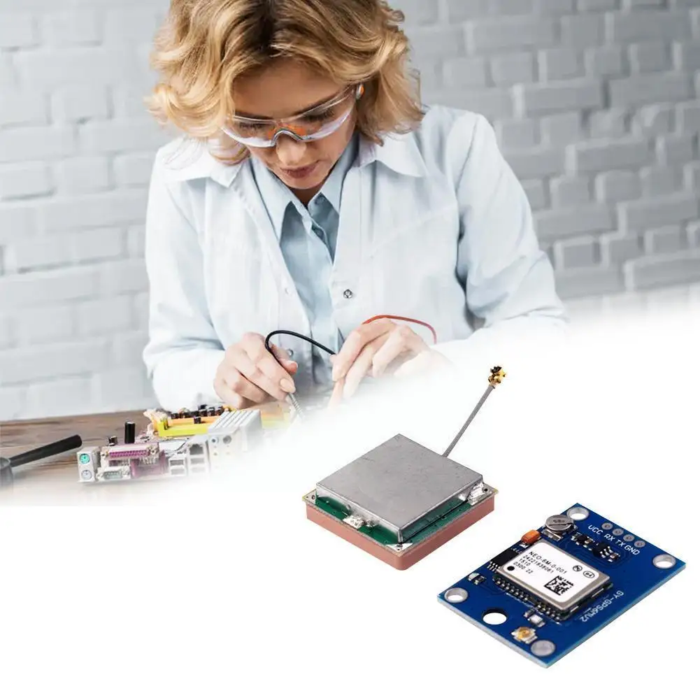 

For GY-NEO6MV2 New NEO-6M GPS Module NEO6MV2 With Flight With Signal EEPROM APM2.5 LED MWC Control Indicator for Arduino M6L5