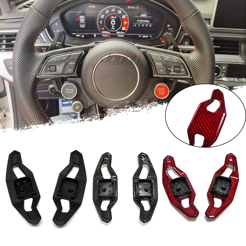 

Steering Wheel Paddle Shifter For Audi A6 S6 A7 RS7 A8 S8 A4 S4 A5 S5 B9 E-TRON 4K Replacement Gear Paddle Extension