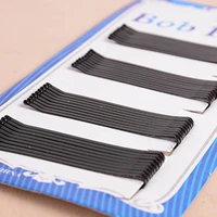 3004004206001200pcs basic black hair clips for wedding girls women hairpins barrette straight wavy hair styling accessories