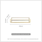 Лоток для хранения, винтажный, Европейский, стеклянный, металлический, золотой, овальный, с точками, под кофе, тарелки, настольный лоток для показа мелких предметов, ювелирных изделий