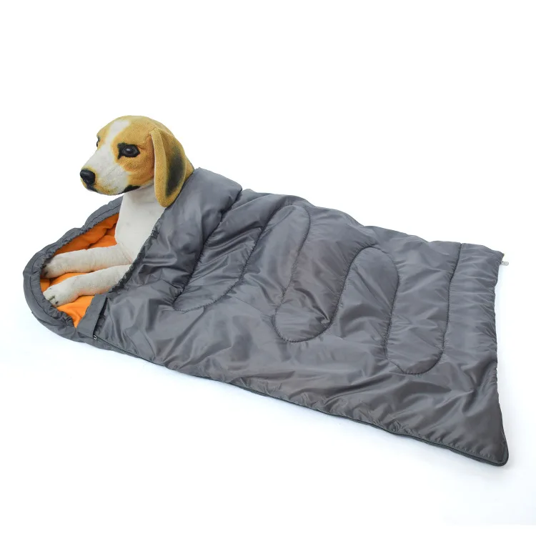 

Dog mat with removable storage bag, waterproof and wear-resistant dog sleeping bag pet bed, kennel mat, warm and comfortable