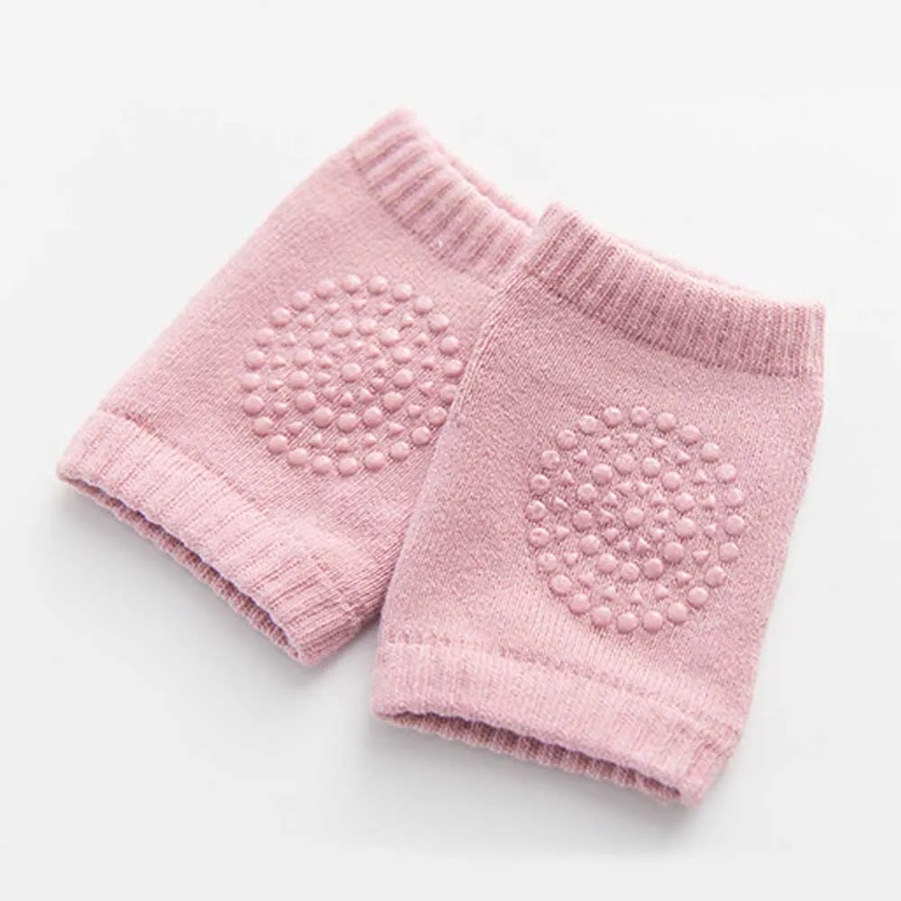 Наколенники эластичные для детей 0-3 лет мягкие хлопковые нескользящие защита