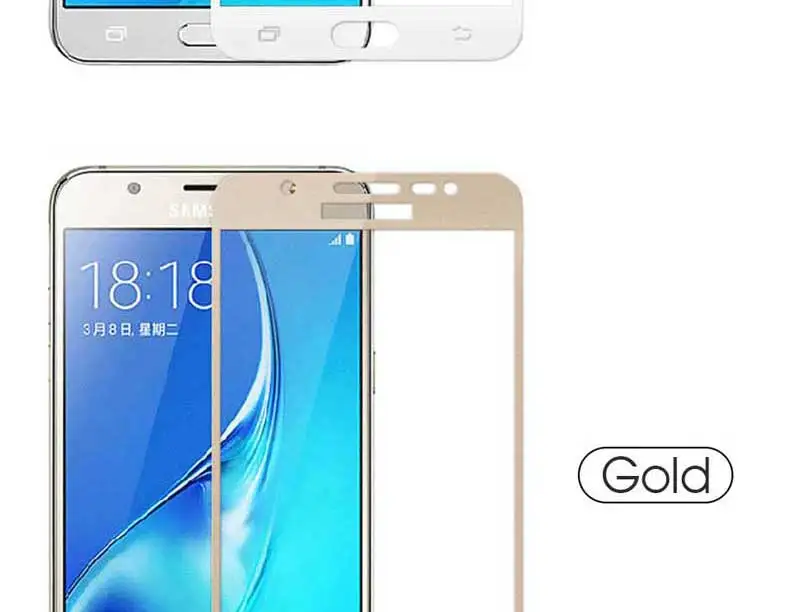 9D защитное стекло на для Samsung Galaxy J3 J5 J7 A3 A5 A7 закаленное защитное стекло защитная пленка