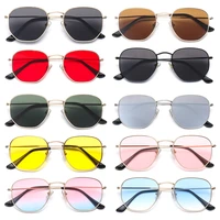 classic small square sunglasses for men women vintage metal frame driving sun glasses uv400 protection outdoor cycling eyewear