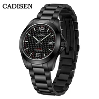cadisen 39mm automatic watch men mechanical wristwatch sapphire glass miyota 8215 stainless steel waterproof sport reloj hombre