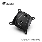 Bykski POM черный водный блок процессора для Intel LGA1700,LGA1200,115X, X99,X299, процессор водяного охлаждения, CPU-XPR-POM-I-V2