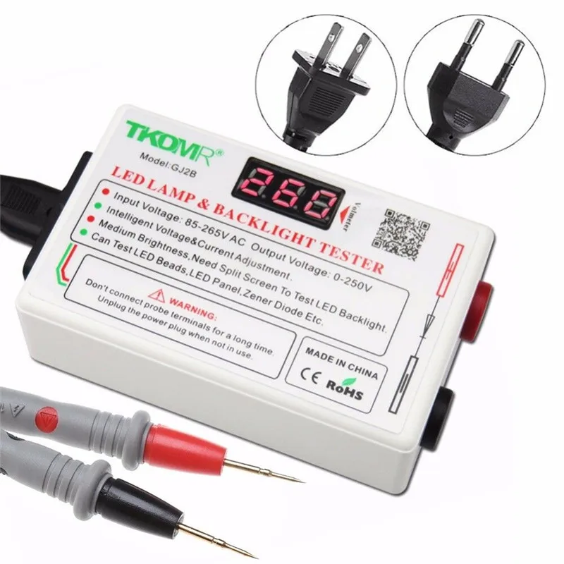 

GJ2B Output 0-260V LED Lamp Bead And Backlight Tester Need To Disassemble LCD Screen All LED Lights Repair Test Tools