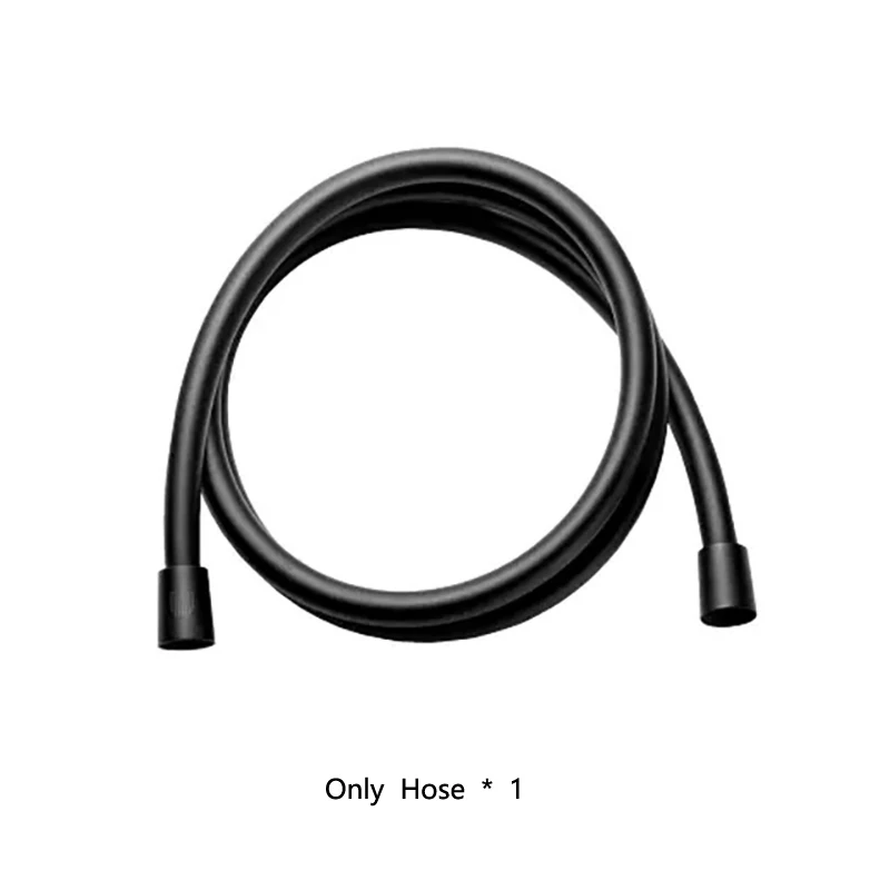 BLACK hose Три вида молитвы/Одноручная Кнопка/вращающийся дизайн удерживающий душевой шланг подъемный рычаг от Xiaomi youpin - Цвет: BLACK hose