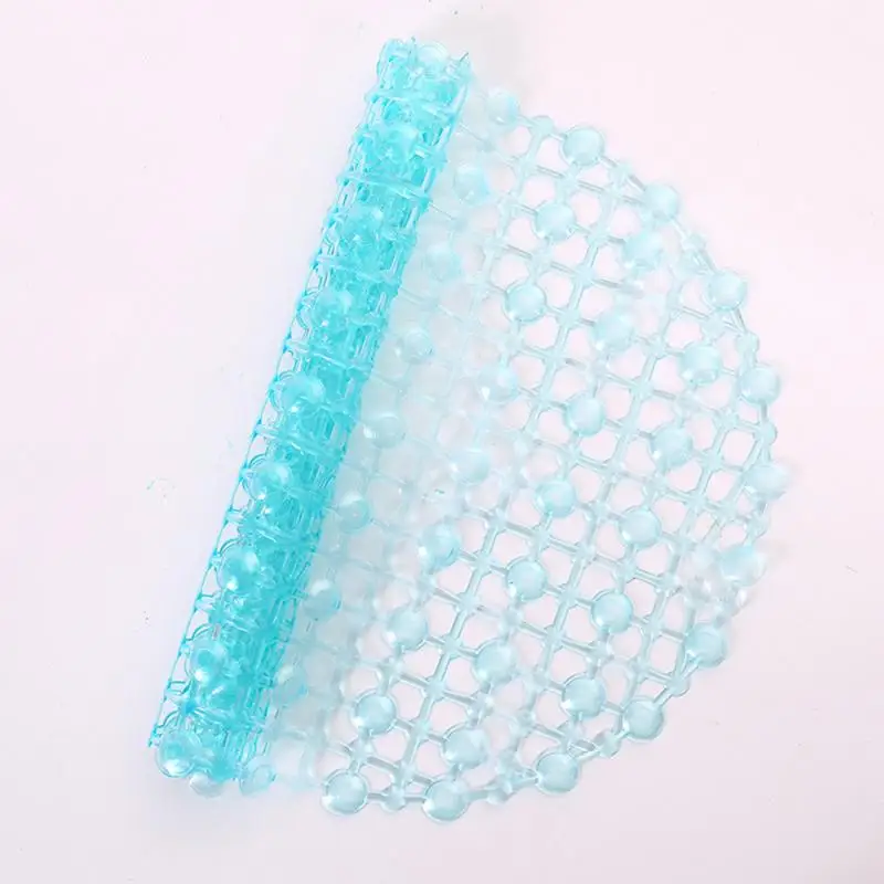 PVC Plain Oval Water Drop Bathroom Non-slip Mat Bath Bedroom Floor Shower Absorbent Carpet Four-color Choice New | Дом и сад