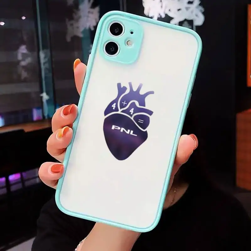 

PNL QLF Rapper Phone Cases Matte For iPhone 12 Mini 11 Pro XR XS Max 7 8 Plus X Hard PC Back Cover