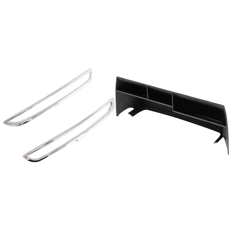 

Car Rear Fog Light Cover Trim Sticker For Mazda CX30 CX-30 2020 & Central Console Storage Box Collection ABS