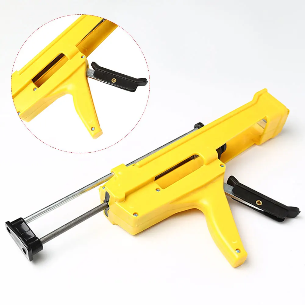 

Glue Tools Manual Melt Glue Heavy Duty Adhesive Cartridge Applicator5:1Thrust Ratio For Door Window Filling Hot Glue Spray Tools