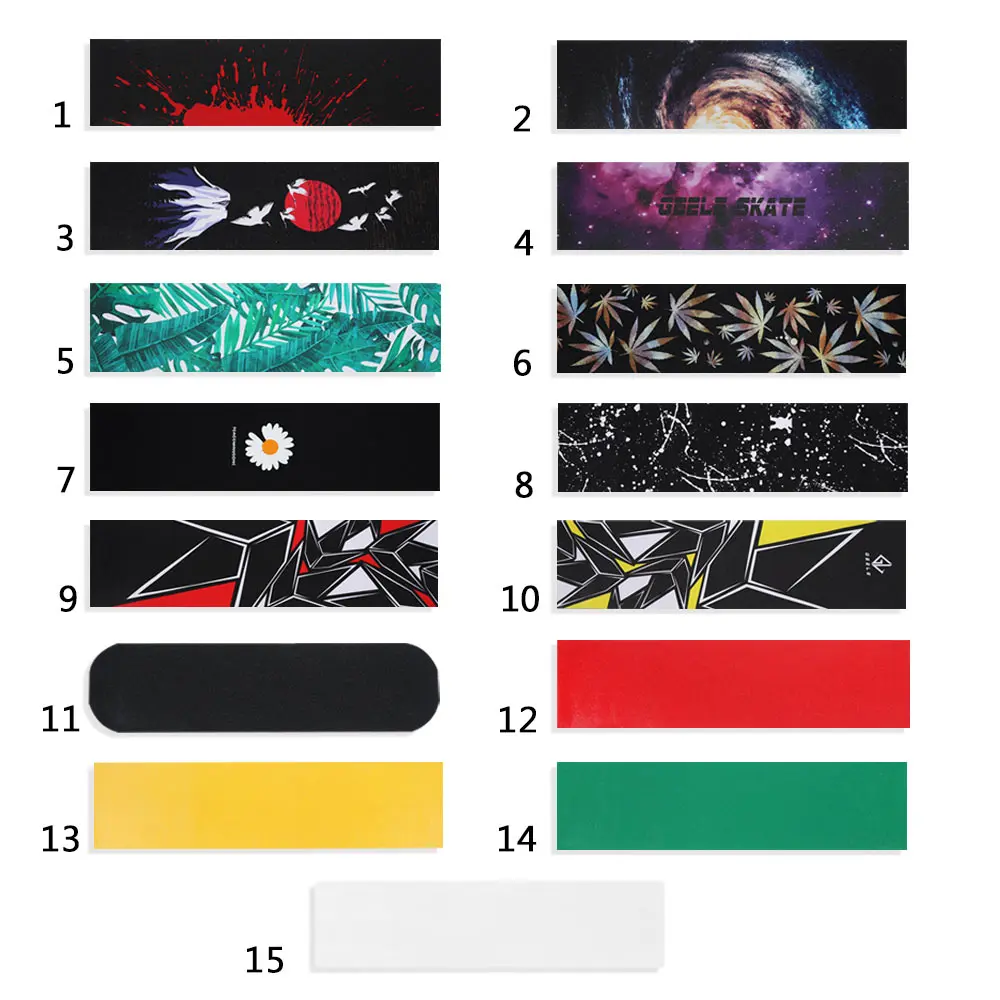 8524 см наклейка для скейтборда нескользящая наждачная бумага аксессуар Лонгборда