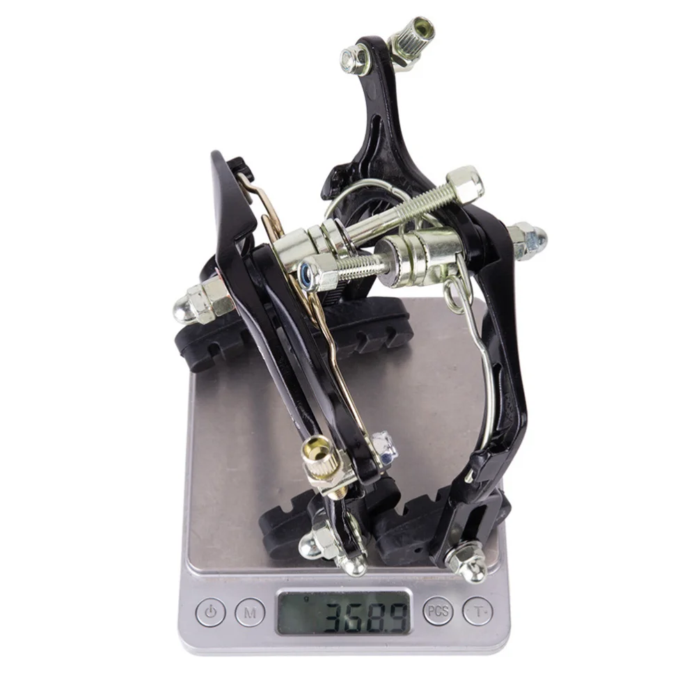 

1 Pair Road Cycling Side Brake Caliper Brake Shoes Caliper Long Arm Caliper Clip (Black)