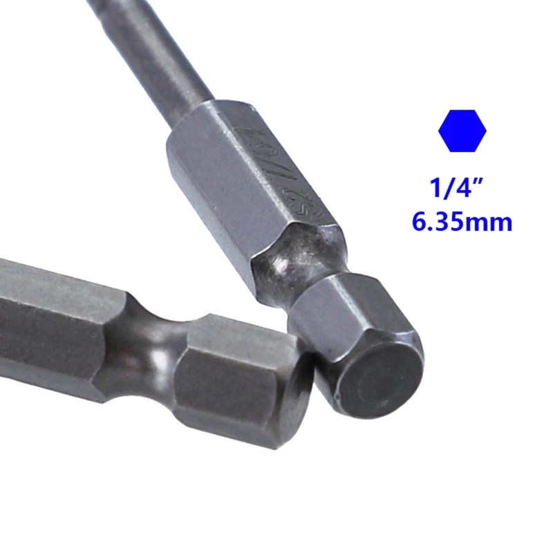 

Anti Slip Hex Torx Head 1/4\" Screwdriver Drill Bit Security Tamper Proof Screw 27RF