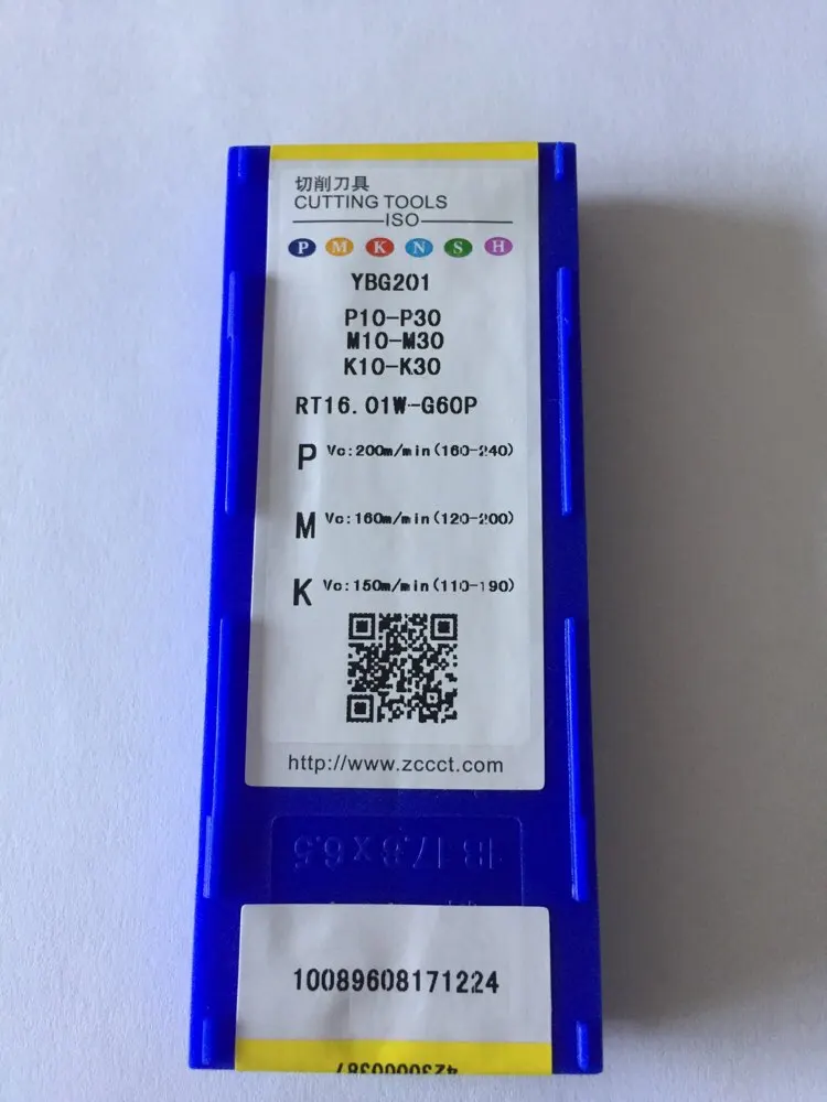

50P ZCC.CT P RT16 .01 W -G60P YBG 201 токарный станок с ЧПУ 60 резьбовое Карбидное стальное лезвие