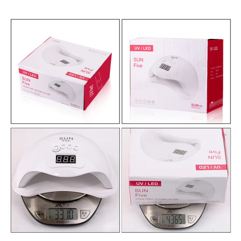 Моментальный эффект! УФ гель светильник светодиодный лак для ногтей гелем