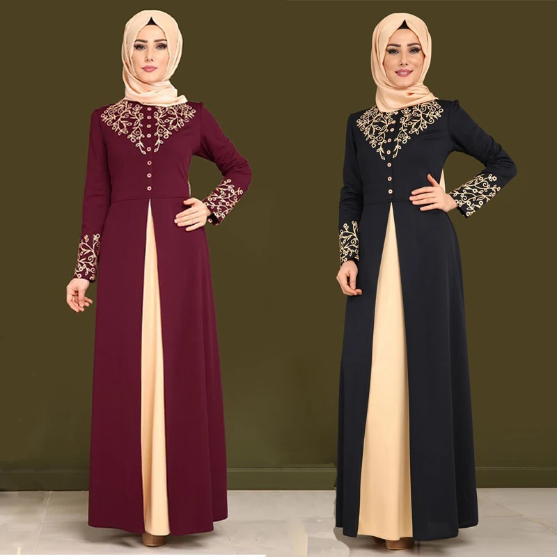 Женское платье в мусульманском стиле женское Женский хиджаб djelaba - купить по