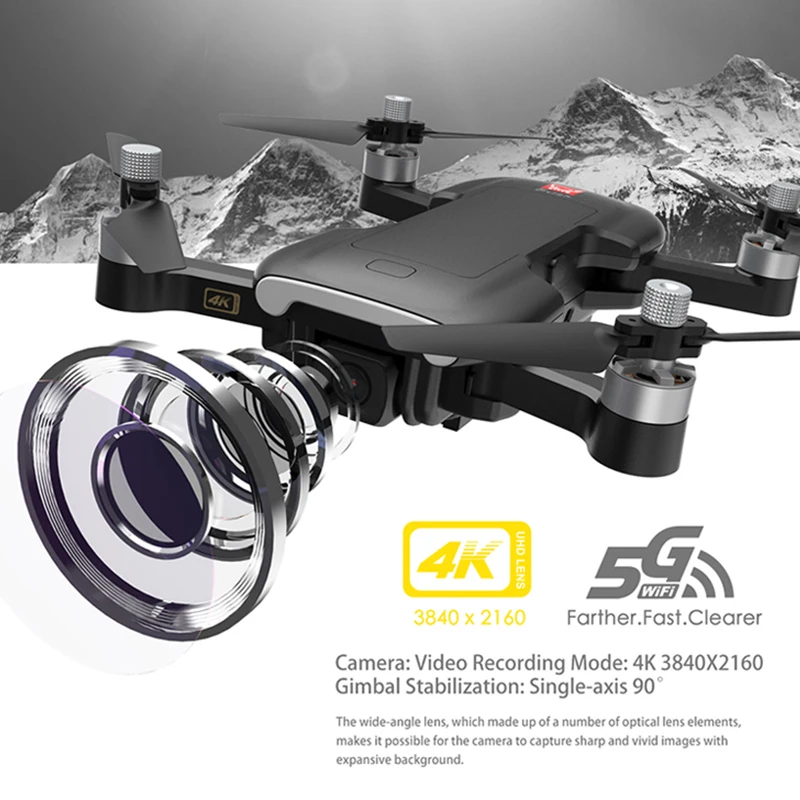 Bugs 7 Gps Дрон 4k 5g Wifi Hd камера бесщеточный двигатель Rc вертолет B7 Дроны с камерой Fpv