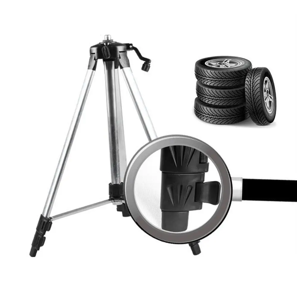150cm Tripod Carbon Aluminum With 5/8 Adapter For Laser Level Adjustable | Инструменты