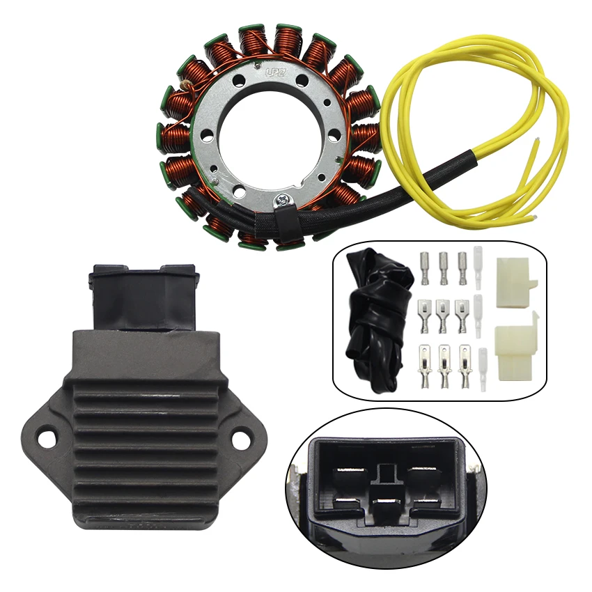 

Motorcycle Voltage Regulator Rectifier+Ignition Magneto Stator Coil For Honda VT750 C2 C3 CD VT750C Shadow PC800 Pacific Coast