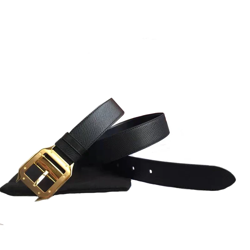 

Luxury Brand Buckle Belt Men C Watch Reversible Belt Cross Pattern Cowhide Leather Italy Style for Business Gentlemen Suits Fit