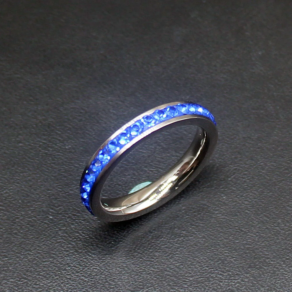 

Gemstonefactory ювелирные изделия большая акция один уникальный 925 серебро мульти синий сапфир женские подарки обручальные кольца 7 #20214432